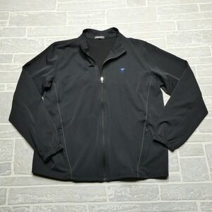Tasc‎ Performance Jacket Mens Large Black Full Zip Organic Cotton Bamboo